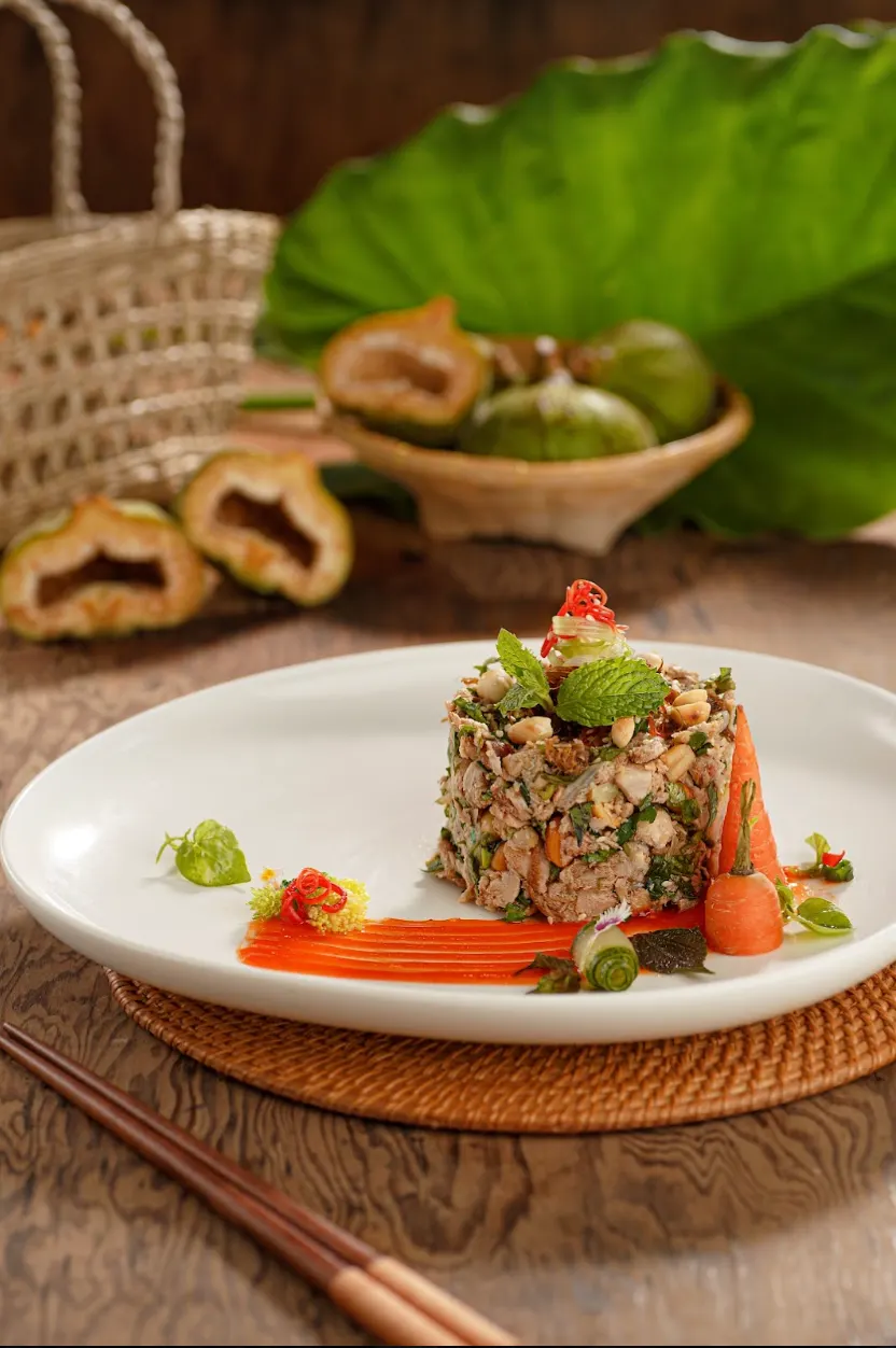 Vả Trộn Nấm Đùi Gà 2