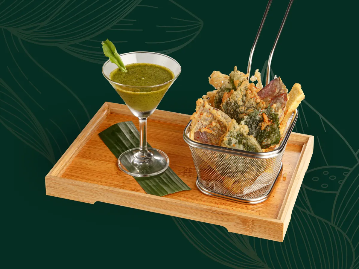 Tempura rau củ 3